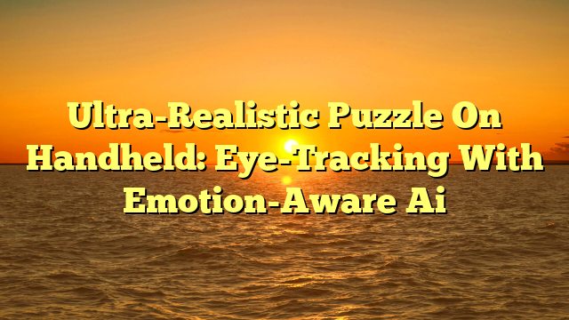 Ultra-Realistic Puzzle On Handheld: Eye-Tracking With Emotion-Aware Ai